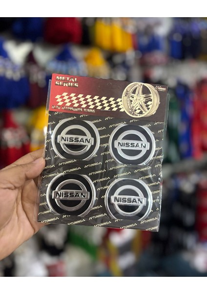 Universal Araç Uyumlu, Suzuki Jant Göbeği Arması, Sticker 4'lü Set 60MM