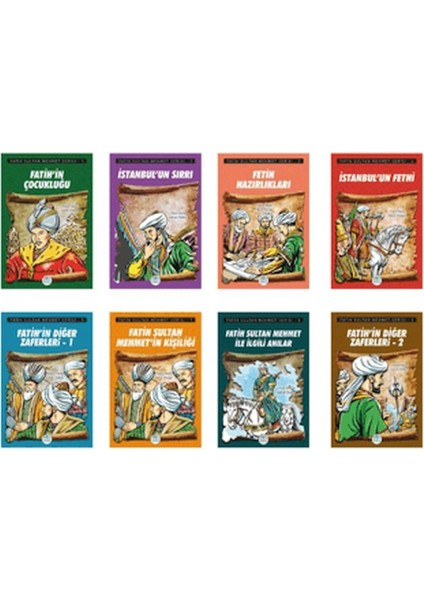 Fatih Sultan Mehmet Serisi Seti (8 Kitap)