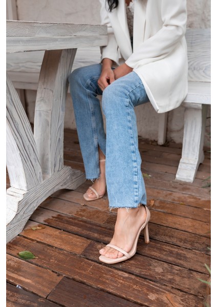 Twist Kadin Ten Tek Bant Topuklu Ayakkabi fiyatları