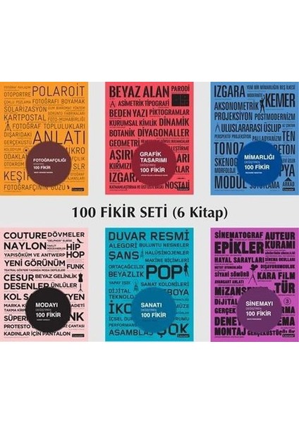 100 Fikir Seti (6 Kitap Takım)