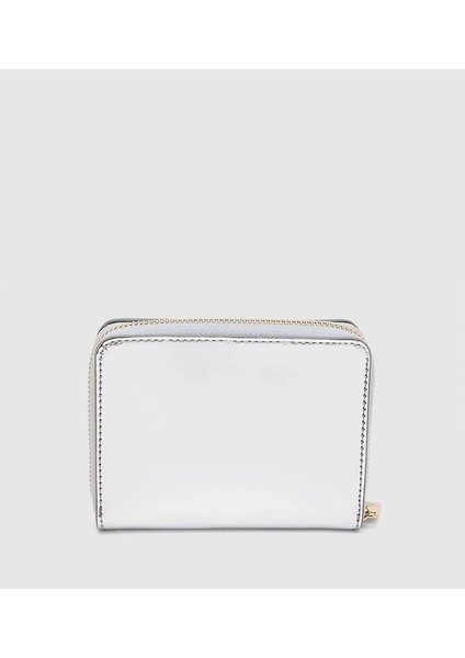 Orta Boy Fermuarlı Metalik Kapaklı Kadın Gri Cüzdan AW0AW18037PE6 modelleri