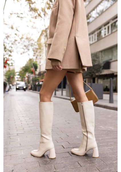 Nexus Kadın Siyah Topuklu Çizme fırsatları