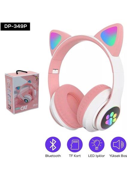 Kedi Figurlu Kulaklık