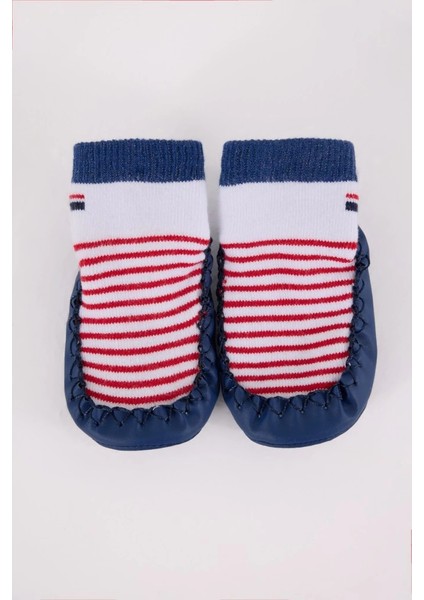 Bfs U.s. Polo N Çarık Çorap USB2600 Beyaz-Lacivert fiyatları
