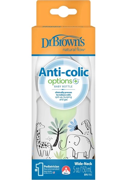 Bfs Dr.browns Geniş Ağız Pp Antikolik Options Biberon 150ML Erkek