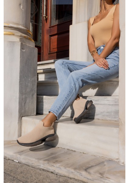 Kiahh Kadın Haki Trıko Airtabanli Sneaker fiyatları