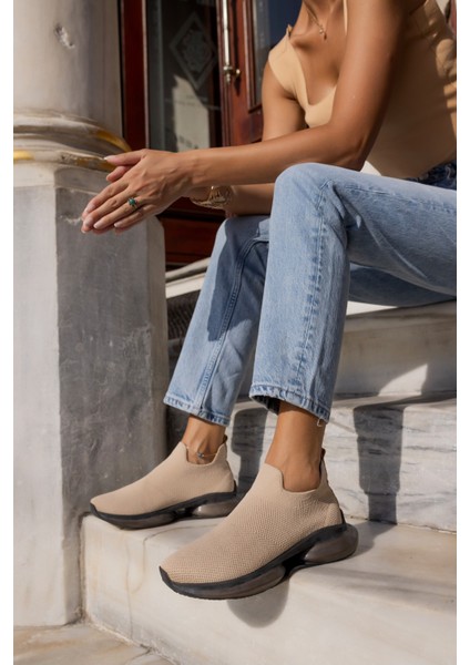 Kiahh Kadın Haki Trıko Airtabanli Sneaker fırsatları