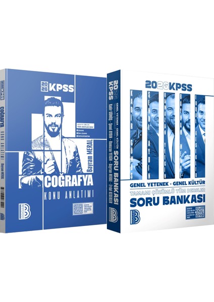 2026 Kpss Tüm Dersler Tamamı Çözümlü Soru Bankası - 2026 Kpss Coğrafya Konu Anlatımı