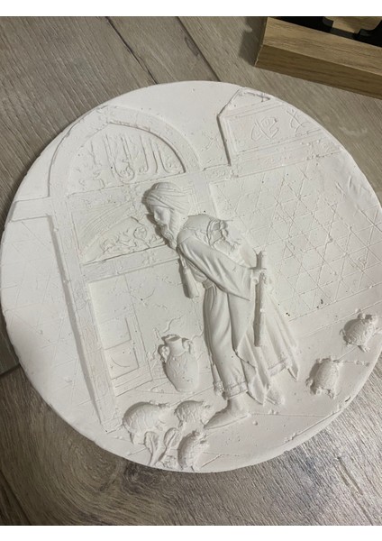 Kaplumbağa Terbiyecisi Tabak(Boyama Hobi) modelleri