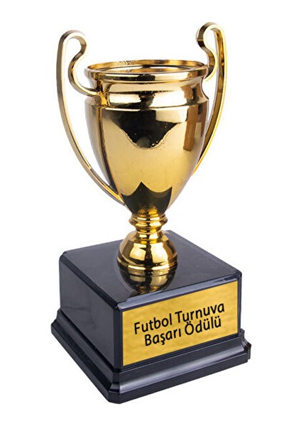 Şampiyon Ödül Kupası 23 cm Baskili Gold ( Satıcıya Sordan Kişiselleştirilebilir)