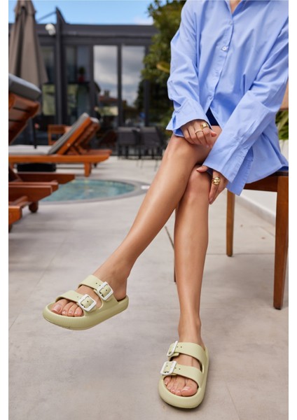 Sface Kadın Fusya Çift Tokali Plaj-Gunluk Eva Terlik fiyatları