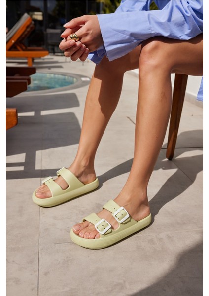 Sface Kadın Fusya Çift Tokali Plaj-Gunluk Eva Terlik fırsatları