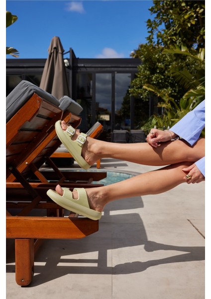 Sface Kadın Fusya Çift Tokali Plaj-Gunluk Eva Terlik indirimleri