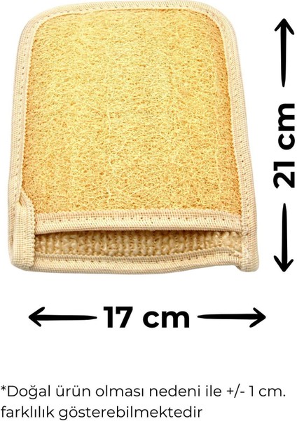 5`li Banyo Hamam Kese Seti Doğal Kabak Lifi Yüz + Vücud + Sırt + Sabun + Kese // SET10 modelleri