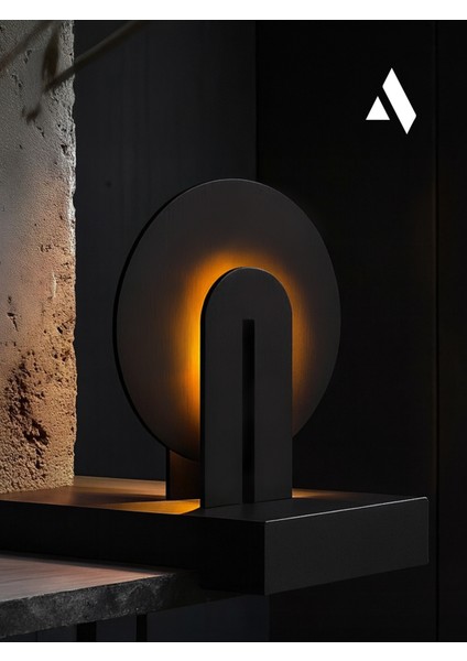 Lumea Masa Lambası – Kitap ve Kahve Köşeleri Için Sade ve Şık Aydınlatma (Siyah & Doğal Renk)