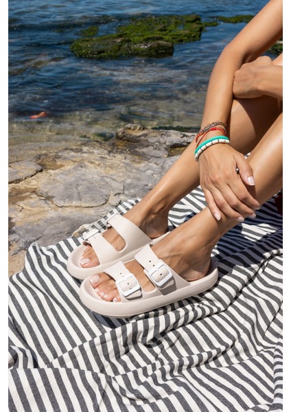 Sface Kadın Fusya Çift Tokali Plaj-Gunluk Eva Terlik fiyatları