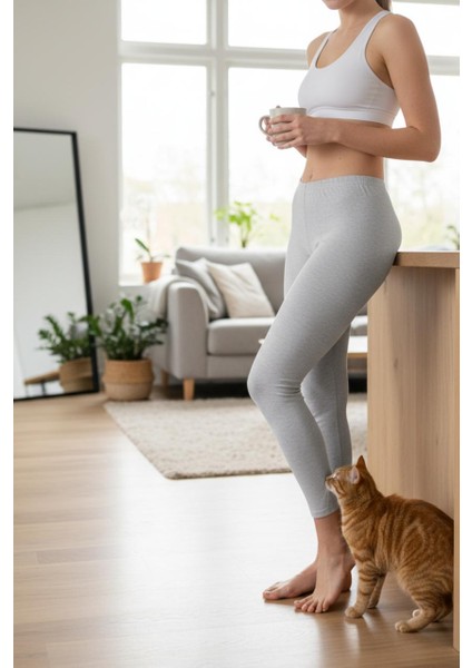 Ince Bel Biye Lastikli | Full Likralı Performans Taytı | Kadın Tayt fırsatları