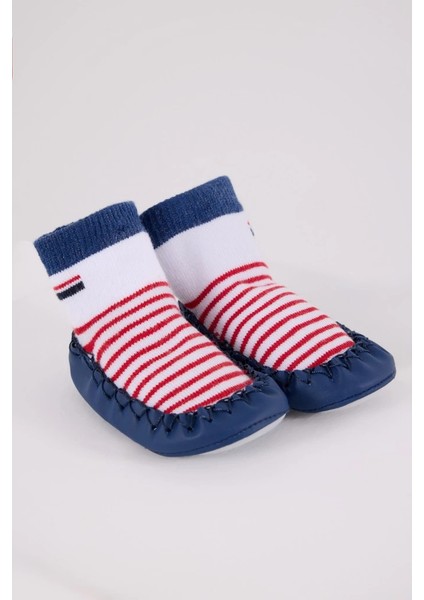 Bfs U.s. Polo N Çarık Çorap USB2600 Beyaz-Lacivert modelleri