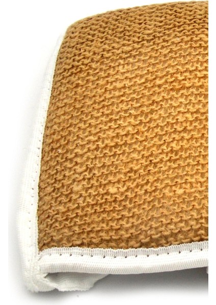 Doğal Jüt Ip Eldiven Tipi Kare Banyo Lifi Hamam Vücud Kesesi 16X20 Cm. fiyatları