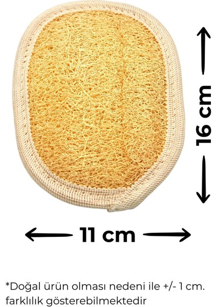 Doğal Kabak Lifi 4`lü Banyo Hamam Kese Seti (Yüz + Vücud + Sırt) - Set9 modelleri