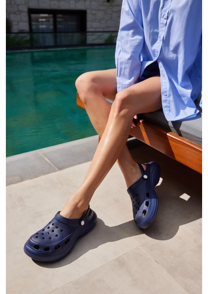 Parna Unısex Siyah Eva Plaj-Gunluk Platform Terlık fiyatları