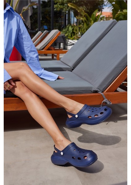 Parna Unısex Siyah Eva Plaj-Gunluk Platform Terlık fırsatları