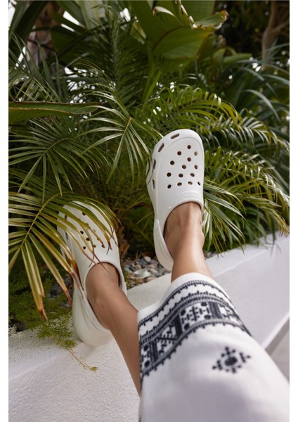 Parna Unısex Siyah Eva Plaj-Gunluk Platform Terlık modelleri