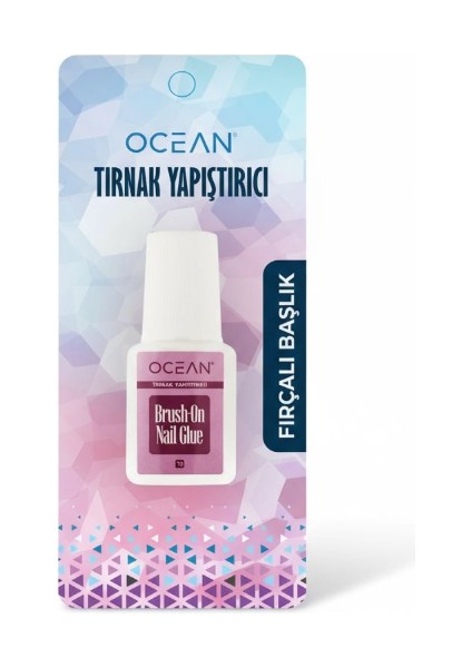 Ocean Fırçalı Başlık Tırnak Yapıştırıcı - Brush-On Nail Glue 7g fiyatları