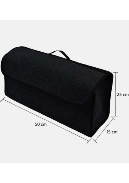 Araba Bagaj Çantası Oto Halı Bagaj Organizer Alet Eşyaçantası Siyah