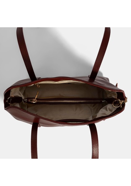 Kadın Bordo Kalp / Yıldız Charm Aksesuarlı Omuz Çantası indirimleri