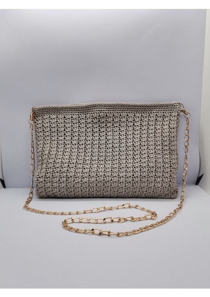 Kadın Omuz Çantası El Yapımı Makrome