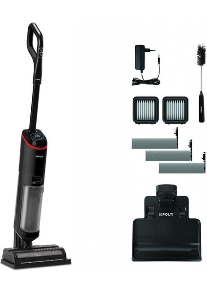 RollySteam WD40C Kablosuz Buharlı Islak Kuru Süpürge