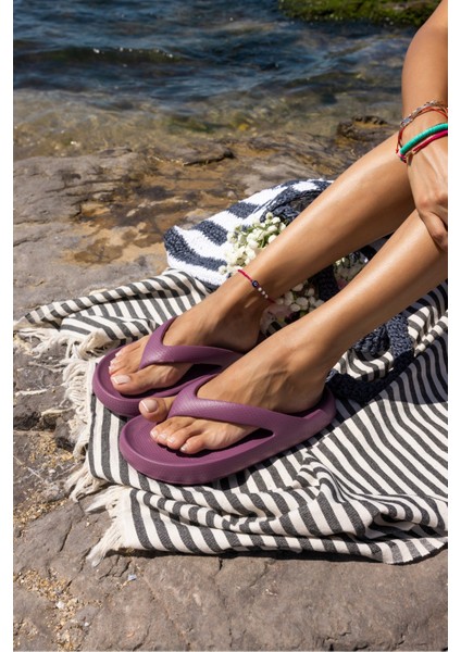 Lambo Unısex Taba Platform Eva Plaj-Gunluk Parmak Arası Terlık modelleri