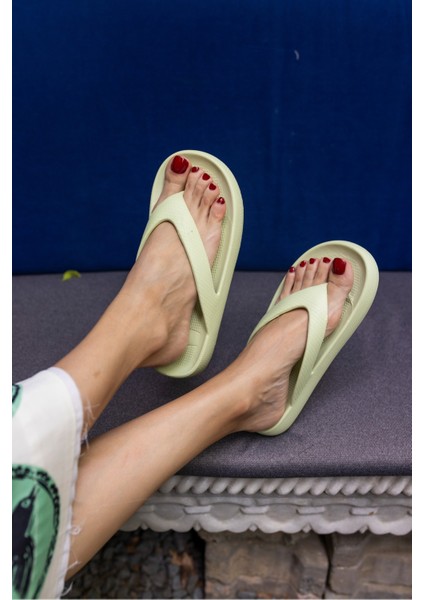 Lambo Unısex Taba Platform Eva Plaj-Gunluk Parmak Arası Terlık fırsatları