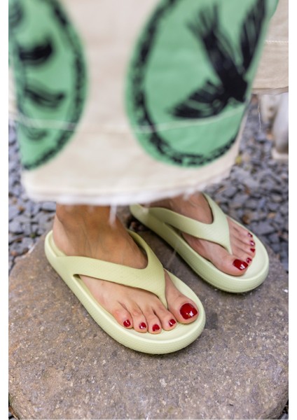 Lambo Unısex Taba Platform Eva Plaj-Gunluk Parmak Arası Terlık indirimleri