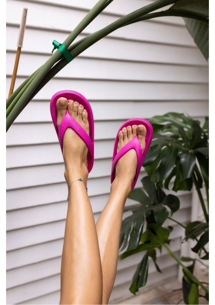 Lambo Unısex Taba Platform Eva Plaj-Gunluk Parmak Arası Terlık