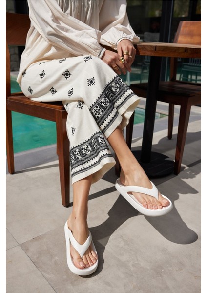 Lambo Unısex Taba Platform Eva Plaj-Gunluk Parmak Arası Terlık fiyatları