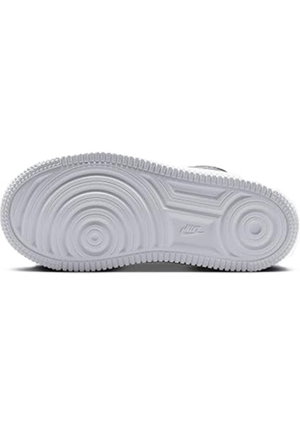 Air Force 1 Af1 Ps Leather Unisex Sneaker Hakiki Deri Lastik Bağcıklı Cırtlı Çocuk Günlük Spor Ayakkabı Krem indirimleri