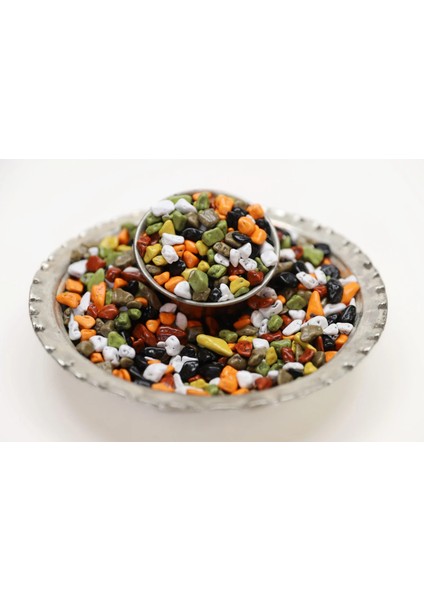 Renkli Draje Çakıltaşı 1000 gr (1 Kg)
