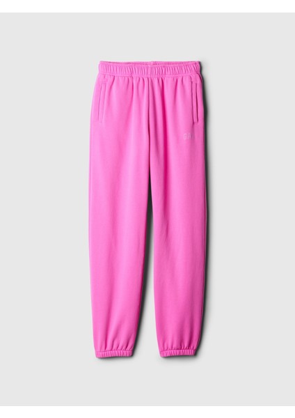 Kız Çocuk Pembe Gap Logo Jogger Eşofman Altı
