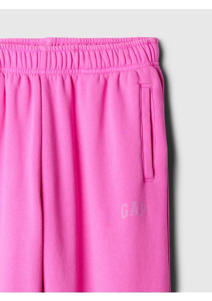 Kız Çocuk Pembe Gap Logo Jogger Eşofman Altı