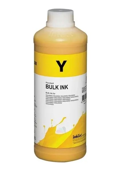 Pigment Epson Mürekkep 1 Litre Sarı