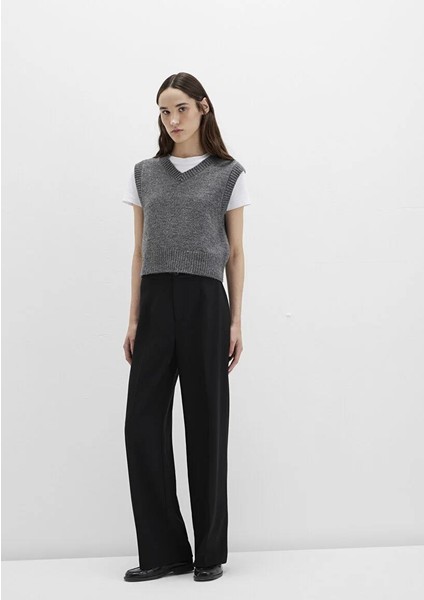 Siyah Kumaş Pantolon 1011089-900 fiyatları