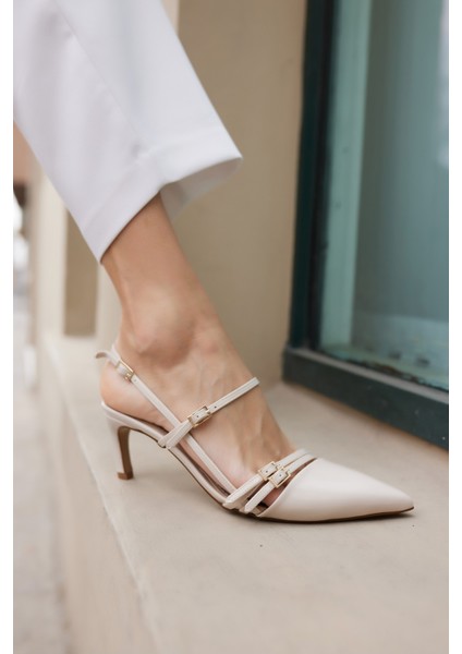 Aspas Kadın Bordo Rugan Topuklu Ayakkabi