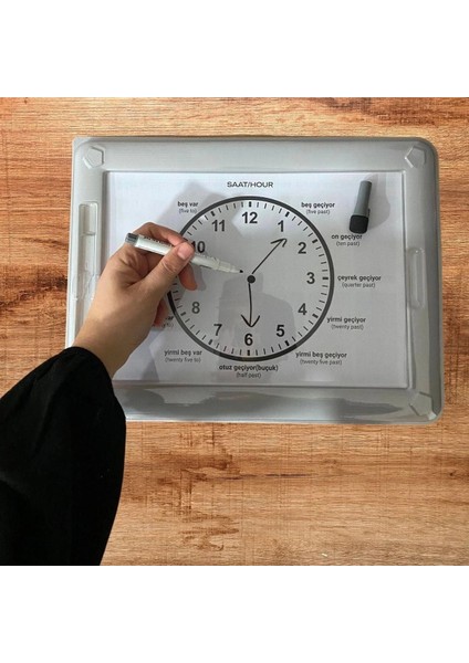 32 Farklı Etkinlikli Kalem ve Silgi Hediyeli Eğitici Sihirli Etkinlik Tahtası fırsatları