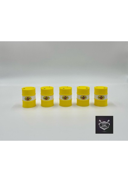 1:18 Ölçek Sarı Yağ Varili 5’li Set – Diorama Model Araba Aksesuarı – Garaj ve Servis Dekoru fırsatları