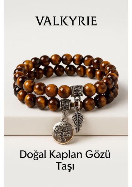 Doğal Kaplan Gözü Taşı Bileklik El Yapımı Enerji Dengeleyici Hayat Ağacı ve Yaprak Charm Denge ve Enerji fiyatları