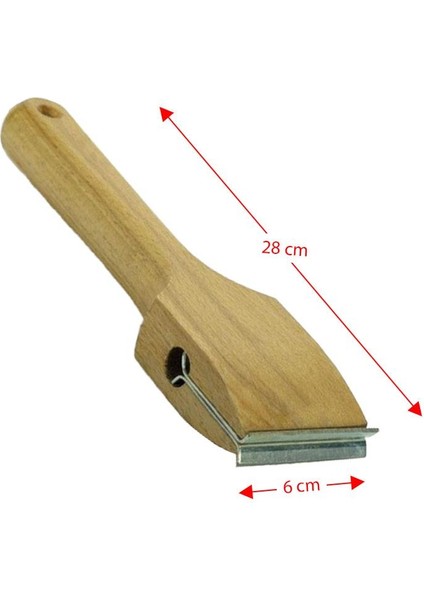 1204 Çift Ağızlı Ahşap Saplı Sistre 6 cm fiyatları