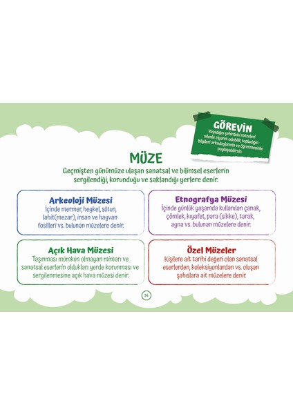 4.sınıf Görsel Sanatlar Defteri modelleri