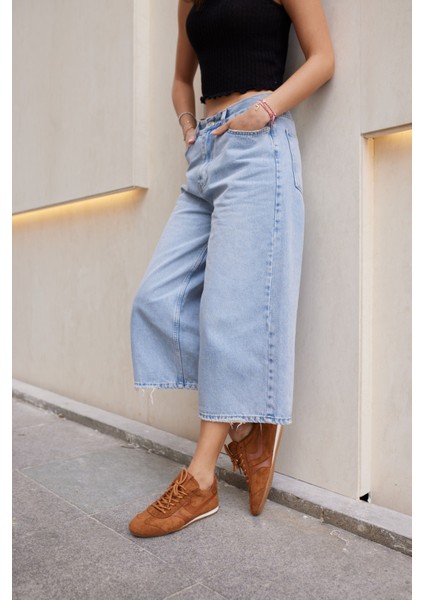 Anna Kadın Taba Suet Bagcıklı Sneaker modelleri